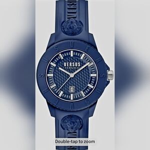 Versus Versace Navy Blue Men's Swim Watch